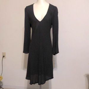 Hazel & Folk Black Sustainable Designer Dress